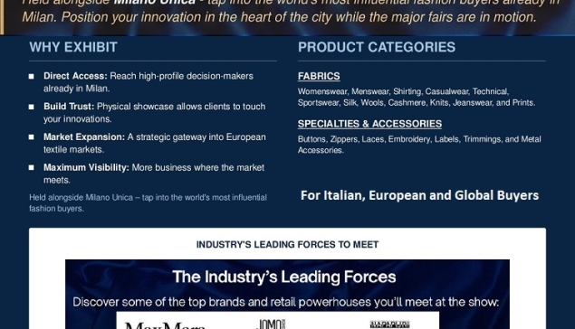 Intertex Milano: July 2026